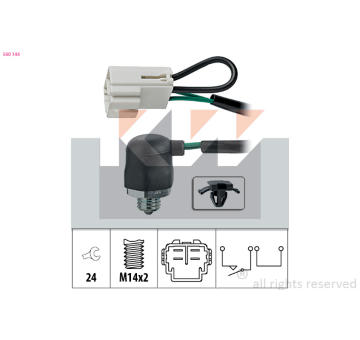 Spínač, světlo zpátečky KW 560 144