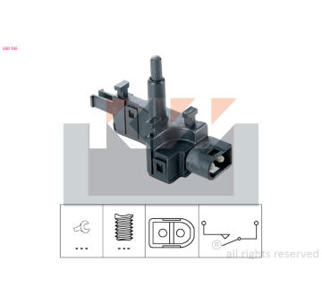 Spínač, světlo zpátečky KW 560 165