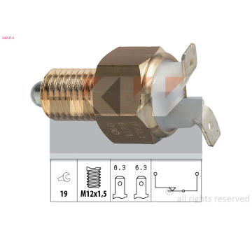 Spínač, světlo zpátečky KW 560 214