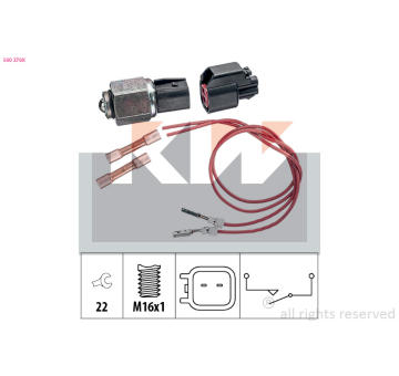 Spínač, světlo zpátečky KW 560 276K