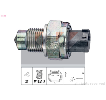 Spínač, světlo zpátečky KW 560 295
