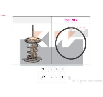 Termostat, chladivo KW 579 951