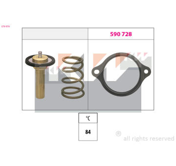 Termostat, chladivo KW 579 970