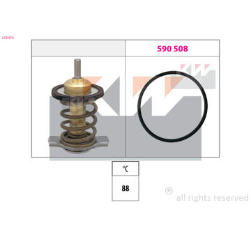 Termostat, chladivo KW 579 974