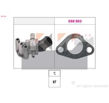 Termostat, chladivo KW 580 108