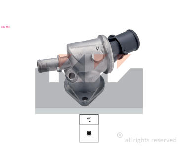 Termostat, chladivo KW 580 113