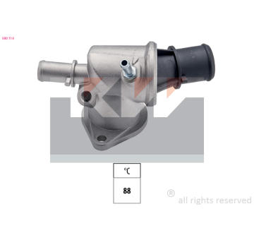 Termostat, chladivo KW 580 114