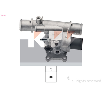 Termostat, chladivo KW 580 115