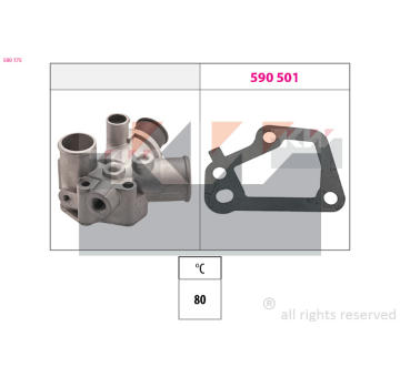 Termostat, chladivo KW 580 175