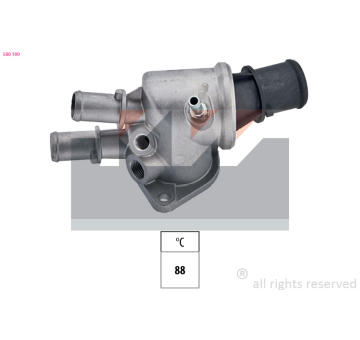 Termostat, chladivo KW 580 190