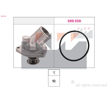 Termostat, chladivo KW 580 196