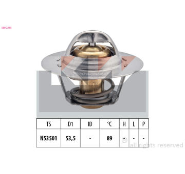 Termostat, chladivo KW 580 239S