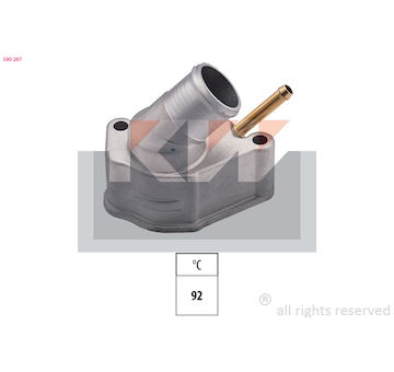 Termostat, chladivo KW 580 287