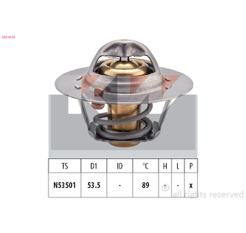 Termostat, chladivo KW 580 416S