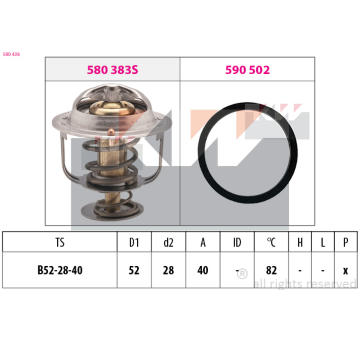 Termostat, chladivo KW 580 438