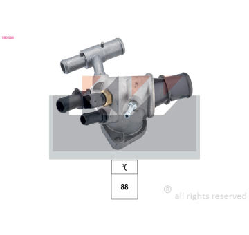 Termostat, chladivo KW 580 566