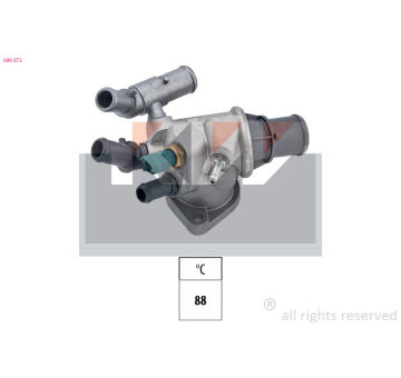 Termostat, chladivo KW 580 572