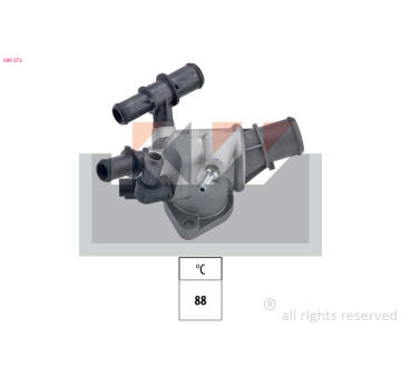 Termostat, chladivo KW 580 573