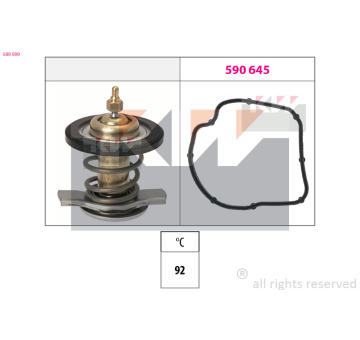 Termostat, chladivo KW 580 590