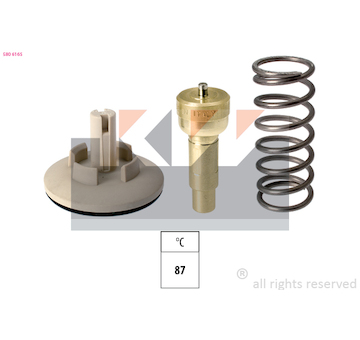 Termostat, chladivo KW 580 616S