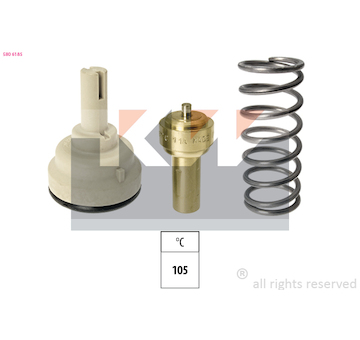 Termostat, chladivo KW 580 618S