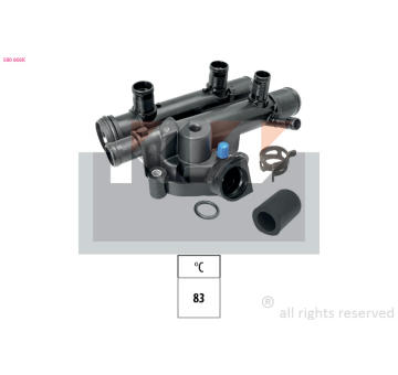 Termostat, chladivo KW 580 666K