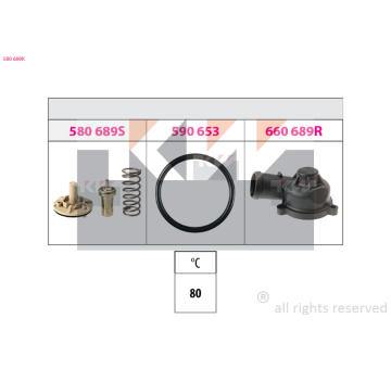 Termostat, chladivo KW 580 689K