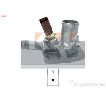 Termostat, chladivo KW 580 699