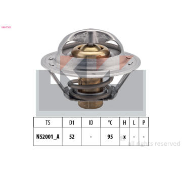 Termostat, chladivo KW 580 730S