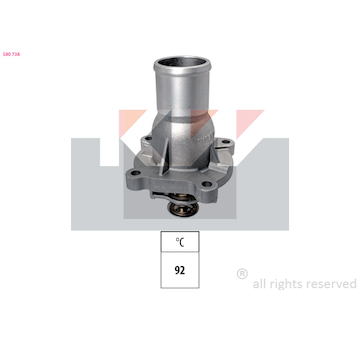 Termostat, chladivo KW 580 738