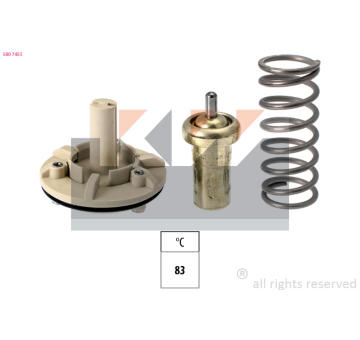 Termostat, chladivo KW 580 745S