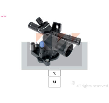 Termostat, chladivo KW 580 785