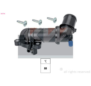 Termostat, chladivo KW 580 786