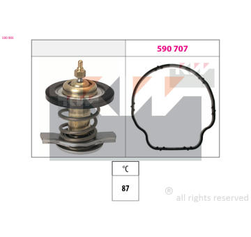 Termostat, chladivo KW 580 805