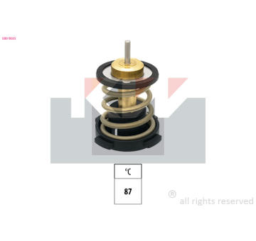 Termostat, chladivo KW 580 956S