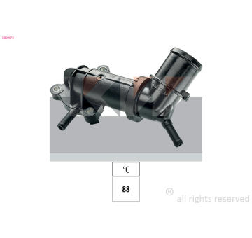 Termostat, chladivo KW 580 973