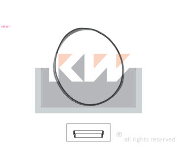 Těsnění, termostat KW 590 631