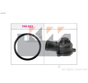 Příruba chladiva KW 660 616R