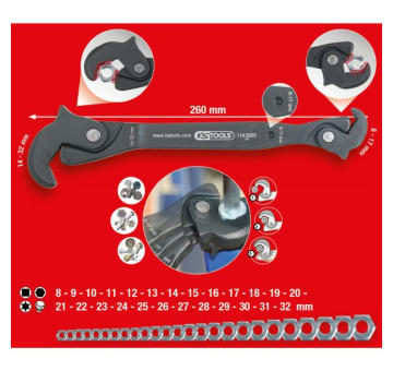 Multifunkčný kľúč KS TOOLS 114.0055