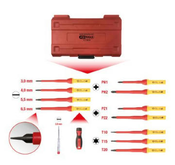 Sada skrutovačov KS TOOLS 117.0610