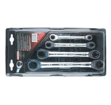 Ráčna-dvojitý očkový klíč KS TOOLS 503.4364