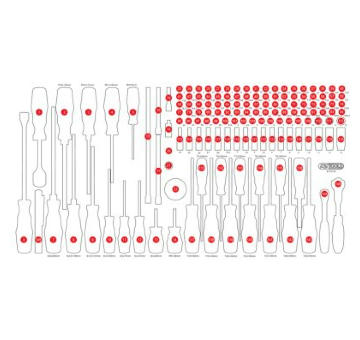 Penová vložka, organizér KS TOOLS 813.0146-97