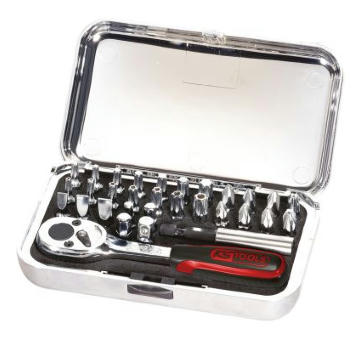 Set, sroubovak-nastavec (bity) KS TOOLS 918.4500