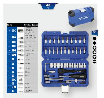 Sada nastrcnych klicu KS TOOLS BT020046