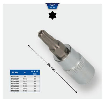 Sada nástrček KS TOOLS BT020982