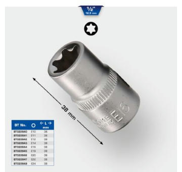 Sada nástrček KS TOOLS BT022847