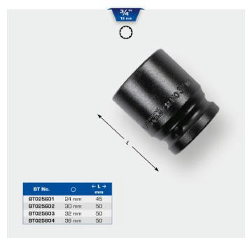 Kraft-Stecknuss KS TOOLS BT025601