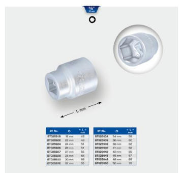 Sada nástrček KS TOOLS BT025936