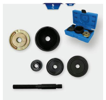 Montazni sada, ticha loziska KS TOOLS BT671900