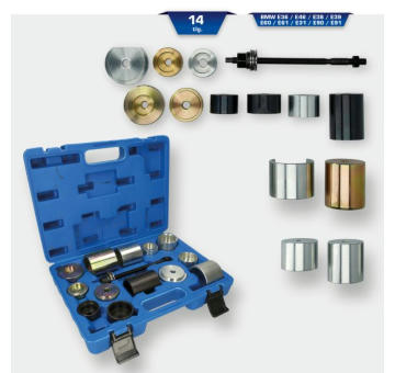 Montazni sada, ticha loziska KS TOOLS BT672050